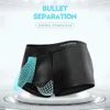 Aismz 4pcs Sexy Men's Underwear Boxer Bulleur Bullet Séparation Scrotum Breathable Underpants masculin sous-pant