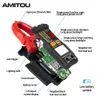 Amitou ST194 AC/DC 멀티 미터 클램프 미터 전문 디지털 전압 미터 AMP 전류 미터 자동차 테스터 도구 전기 기사