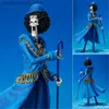 Action Toy Figures Transformation toys Robots One piece character Brooke 20th Anniversary Battle Edition PVC action collectible model childrens toy doll gift 21cm