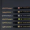 マーカーセットミラーマーカーリキッドペンメタルペンアートリキッドミラーDIY樹脂ペイントミラークロム仕上げメタリッククラフトワークペン