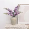 Dekorativa blommor 75 cm Autumn Artificial Hyacinth Silk for Fake Home Wedding Birthday Party Decor Diy Flower Arrangement Pography Prop