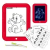 1 Ensemble de conception de stockage à stylo polyvalent Kit de planche à dessin électronique pour enfants pour les enfants Draw Pad Writing Board