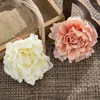 Fleurs décoratives 10pcs décorations de Noël de la maison artificielle pour la soie pavillon faux scrapbooking Scrapbooking extérieur