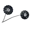 Cooling 2pcs karta graficzna wentylator Nowy 95 mm 4pin PLD10010B12HH PLD10010S12HH dla MSI Radeon Rx 5600 XT Gaming Graphics Card Fani Cooling Fan