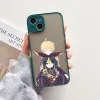Spiel Genshin Impact Tighnari Telefon Hülle für iPhone 13 Mini 11 12 Pro Max xr xs 7 14 6 x 8plus Anime Girls Clear Soft Coque Coque