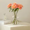 創造的なガラス花瓶に住むためのシンプルな植木鉢アロマセラピーボトルテーブル装飾