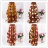 2pcs / fleur Hippie Bandband Floral Crown Summer Sumflower Hair Accessoires pour 70 s Bohemian Costumes Style
