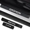 Auto -Tür -Sill -Aufkleber für Nissan Qashqai Leaf Juke 370Z 350Z Nv200 Elgrand Kicks Micra Navara Pathfinder Schutzzubehör