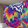 Tapisserier Färg Tapestry Wall Hanging Bohemian Hippie Decor for Home Dorm Fantasy