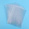 Transparent A5 Frosted Binder Shell for 6-Ring Notebook Binders Files Reports Storage Organizer Clear Loose Leaf Pouch
