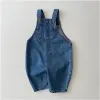 Hose 2023 Frühling neue Jungen Hosen solide Säugling Overalls für Jungen Mädchen Kleidung Kinder lässige Hosen