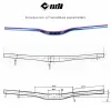 ODI Bicycle Handlebar 7050 Aluminum Alloy Mountain Bike Handlebar 760mm Ultralight Handle Bar for Bicycle MTB DH XC AM Bike Part