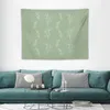 Tapestries Leaves Green 2 Tapestry Decoration Pictures Room Wall Kawaii Decor