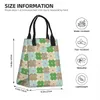 Orla Kiely personalizzato Kiely Scandinavo Floral Punch Bag Women Wearmal Cooler Isolato per pranzo isolato da lavoro Punti Food Borse