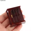 1:12 Dollhouse Miniature Wall Mount Cabinet Hanging Storage Organizer Cupboard Furniture Model Doll House Decor Toy Accessories