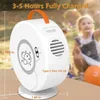 Piaska Water Fun Bubble Maszyna Zabawki Automatyczna bąbelkowa Bubble Blower ładowna 360 Rotatable Electric Electric Portable Outdoor Wedding Prezent dla dzieci Prezent L47