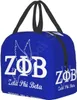 Zeta Phi beta termiczna torba na lunch przenośna izolowana pudełko na lunch torba na podróż do podróży plażowe piknik Sióstr Paraphernalia Prezenty