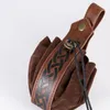 Viking-stijl middeleeuwse zakje die kan worden opgehangen aan een riemherenmunttas van hoogwaardige retro taille tas cool en knappe stijl 240411