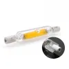 Tube en verre R7s COB LED haute puissance 118 mm J118 78 mm J78 COB ampoule AC1110V 120V 130V 220V 230V 240V Maison Remplacer la lampe halogène