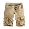 Мужские шорты спорт с карманным 2024 грузовой рабочей одеждой на летних коротких брюк удобно. Случайно пробегает мода Ropa hombre