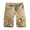 Herren -Shorts Sport mit Tasche 2024 Cargo Workwear Lose Sommer Short Hosen Fit komfortable Casual Jogging Fashion Ropa Hombre