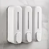 Liquid Soap Dispenser Bathroom Shower Shampoo Wall Mounted Gel Container Portable Dispensers Product