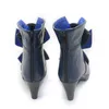 Genshin Impact focalirs Game Shoes Cosplay Boot Furina Blue Party Boots Uniforms Carnival Uniforms Women Suit Punts Custom Made.