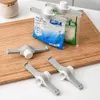 3 pezzi di foca snack clips clip per alimenti a prova di umidità clip clip a prova di polvere riutilizzabile per alimenti riutilizzabili ugello per la foglia di tè