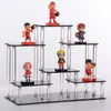 Acrylic Display Riser Stand for Figures,Cupcake,Cosmetic,Perfume,Jewelry,Collectibles for Storage Rack Organizer Holder Black