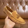 الرجال المتوازيون الناعم moccasins عالي الجودة الربيع الخريف أحذية جلدية أصلية رجال شقق دافئة قيادة الأحذية 240329