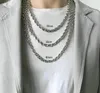 Дизайнерские серебряные серебряные сети ожерелья для мужчин и женщин