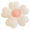 Almohada peluche tirar en forma de flor decorativa en forma de flor para sofá sofá lavable no desabasteciendo