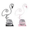 VASES Desktop Glass Planter Hydroponics Vaas Flamingo Holder voor bureaudecoratie Patio