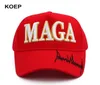 Donald Trump 2024 Cap USA Flag Baseball Caps MAGA Trump Signature President Hat 3D Embroidery Drop 2205272747881