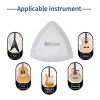 LED gloeiende gitaar Pick Food-Grade Plastic Guitar Touch Luminous Pick Musical Slaged Instrument Gloeiend plectrum