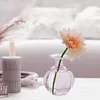 Vases Glass Bud Vase Bottle Decorative Creative Mini For Living Room Table