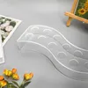 Vases Unique S Shaped Acrylic Vase Contemporary Clear Table Centerpiece Decorations