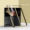 Capeizador de estuche transparente para Samsung Galaxy Z Fold5 Fold4 Z5 Fold 4 plegables 5 5 g de choque de tapa dura a prueba de golpes