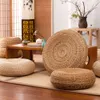 Grass Woven Tatami Mat Japanese Style Thickened Rattan Household Circular Cushion Meditation Chen Zhizhi