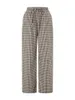 Women's Pants Women Y2K Striped Lounge Wide Leg High Waist Drawstring Pajama Casual Comfy Loose Fit Trousers