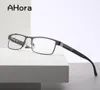 Lunettes de soleil Ahora Anti Blue Light Blocking Men Metal Optical Reading Lunes Lenses Diopter100 150 200 250 300 350 409805171