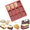 Mini Loaf Pan Brownie Bread Baking Tray Cheesecake Silicone Mold Rectangle Soap Mould Kitchen Reposteria Y Pasteleria Accesorios