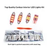 Car LED Interior Light for BMW 5 Series F10 F11 E39 E60 E61 F07 GT Map Dome Trunk Footwell Vanity Mirror Light Bulbs Canbus Kit