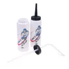 1pc 1000ml Ice Hockey Water Bottable portable grande capacité Football Lacrosse Bottle Classic Extended Tip Design Sports Gear