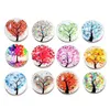 30mm Fridge Magnet Tree of Life Stickers Home Decor Kitchen Accessories Party Supplies Wedding Decorations Christmas Gifts 12pcsl2495724