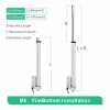 Linearer Aktuator 50 mm 100 mm 150 mm 200 mm 250 mm Hub DC 12-48V 200-900N Linearantrieb Elektromotor Linear Motor 6-40 mm/s Drehzahl