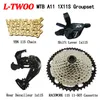 Ltwoo AX11 MTB Bike Groupset 11 Speed Shifter+Achter Deraileur+Racework Cassette+YBN 11S Chain 4 -Piece Bicycle Set Eagle Parts