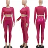 Dames tweedelige broek Sexy Night Party Set Women Mesh Zie Crop Top en Patchwork Leggings Matching Sets Club Rave Festival Outfits