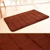 Mattor Luxury Memory Foam Bath Mat 60x40CMULTRA Mjuk plysch Bekväm sammet icke-halk snabba torra mattor badrum golvet 17x24 tum