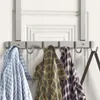 Hooks Door Hanger Hanging Hook Storage Rack Rustproof Fine Workmanship Space Saving Solidness Hat Towel Rail Clothes Home Supplies